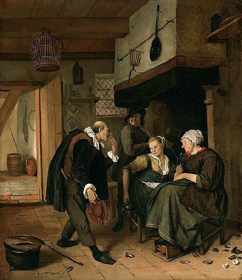 Jan Steen Oude Vrijer - Jonge Meid